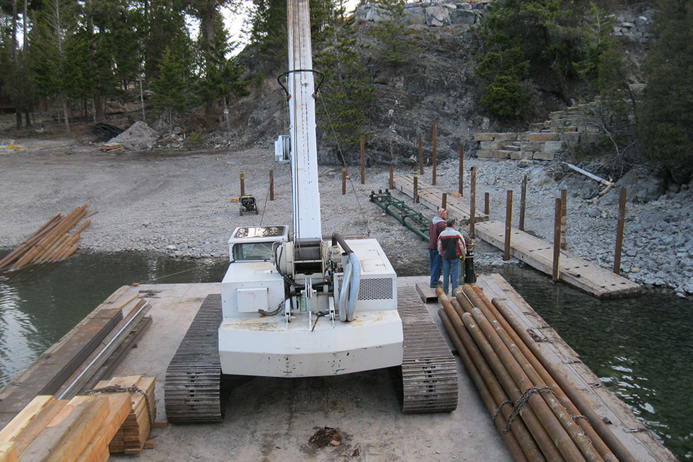 Dock Construction in Dayton