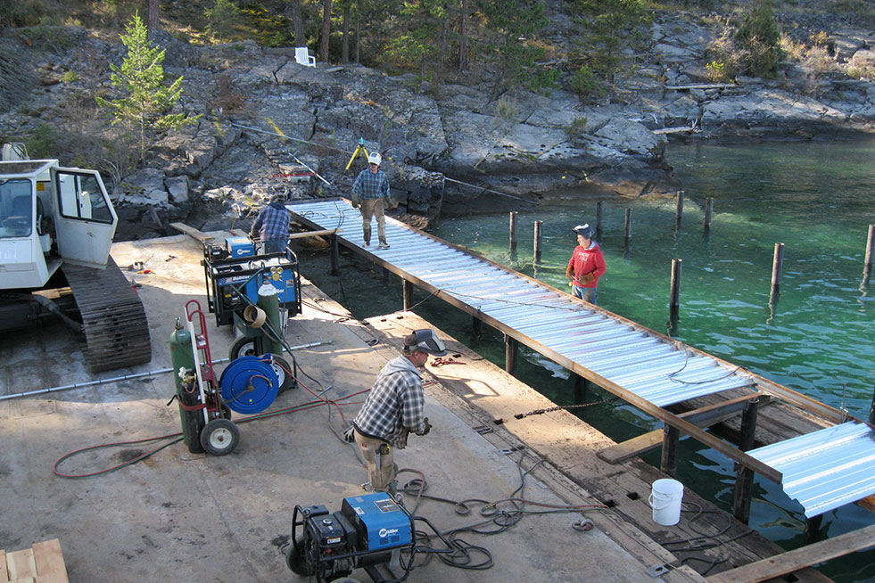 Dock Construction