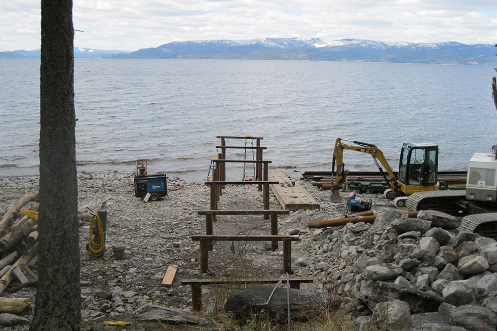 dock construction